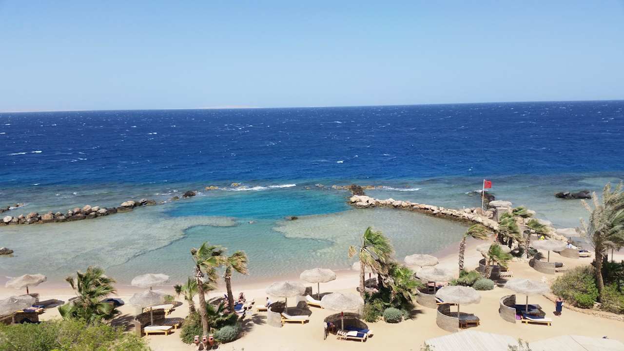 Ausblick vom Balkon Pickalbatros Citadel Resort