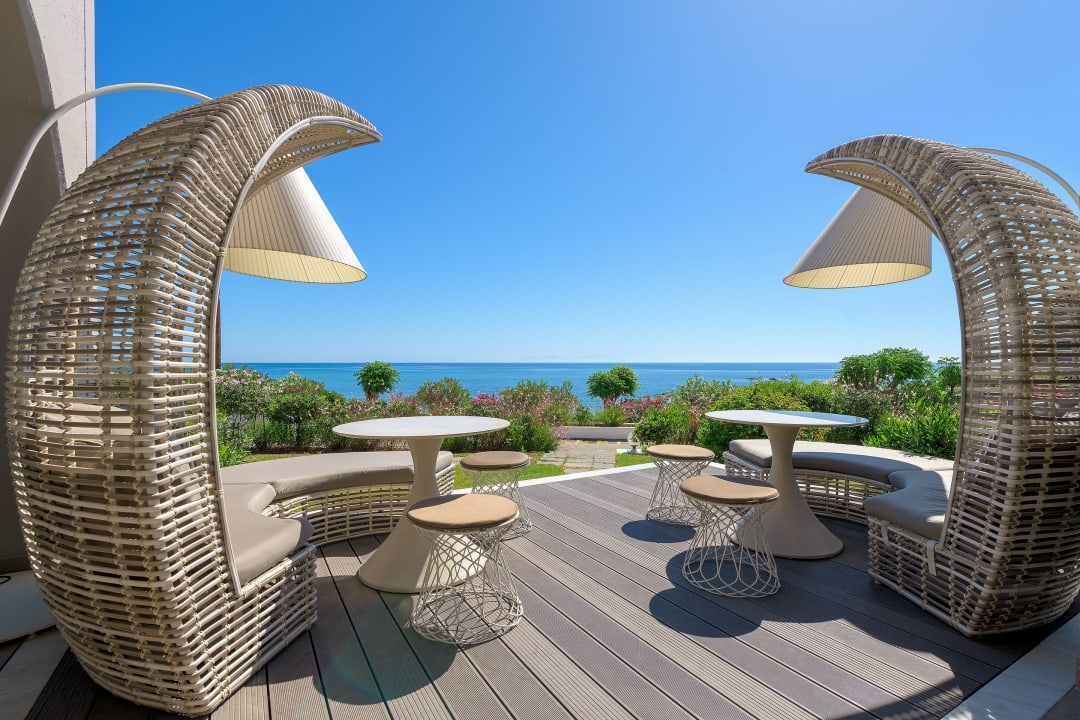 Ausblick alltoura Club Hotel Porto Angeli Beach Resort