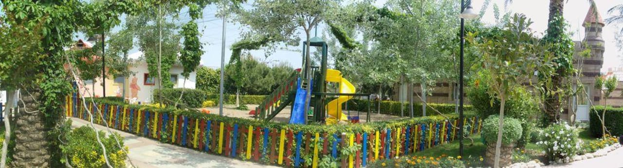 Plac zabaw i animacji dla dzieci - panoramicznie Belek Beach Resort Hotel