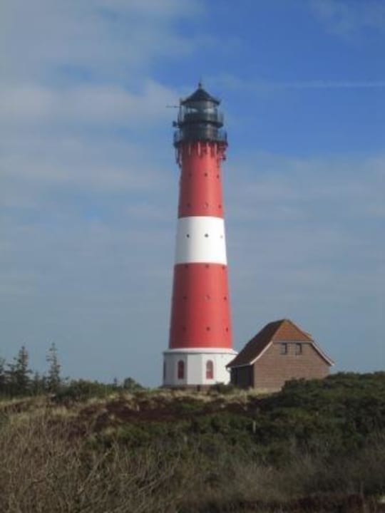 Dachfensterausblick auf Leuchtturm Apartmenthotel am Leuchtturm