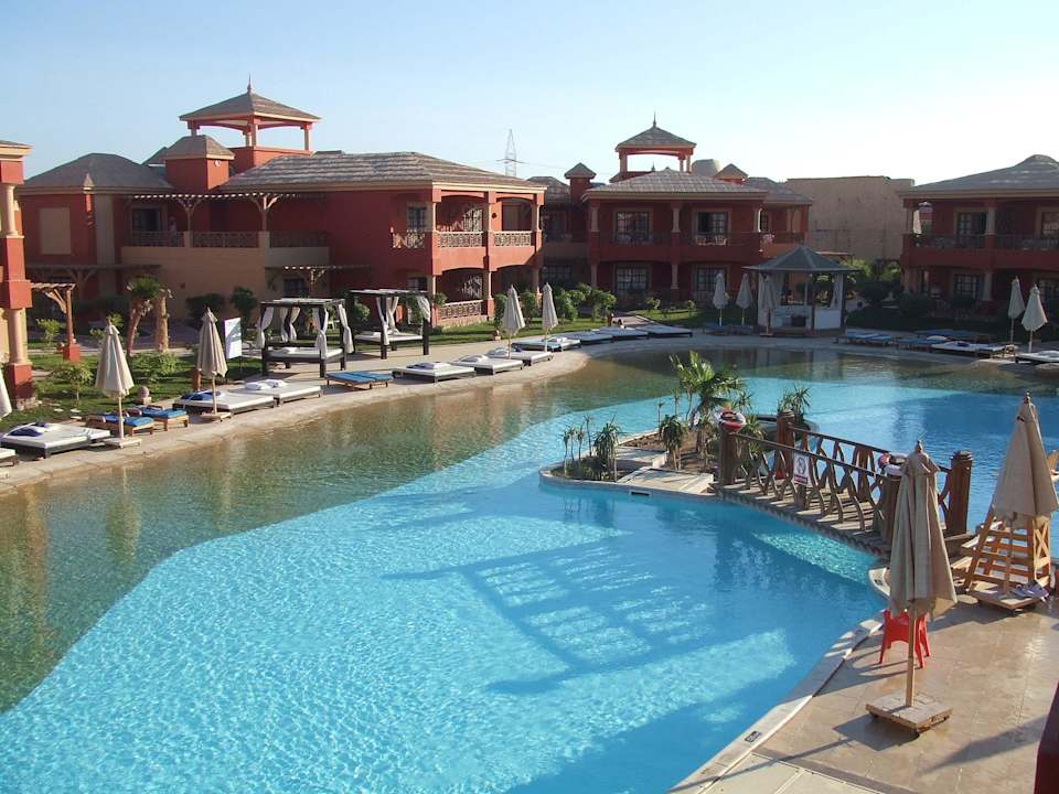 Ausblick vom Zimmer Pickalbatros Alf Leila Wa Leila Resort - Neverland Hurghada