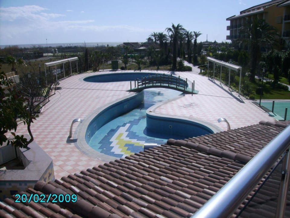 Blick zum Pool Belek Beach Resort Hotel