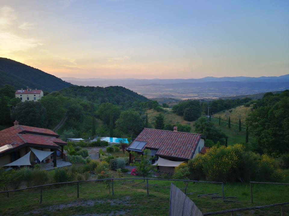 Ausblick Poggio La Croce