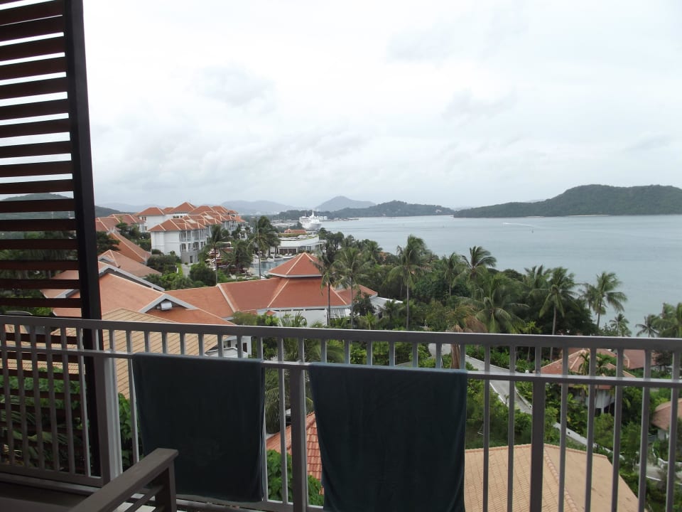 Blick vom Balkon Cape Panwa Hotel