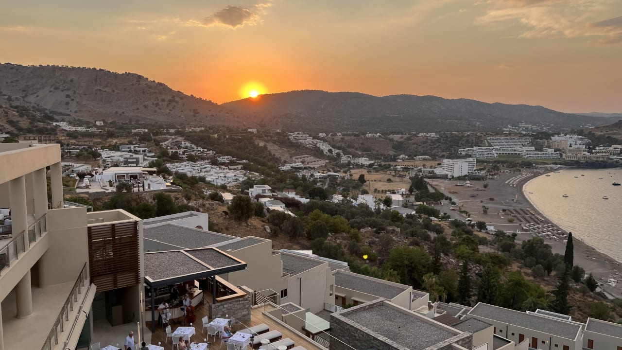 Ausblick Lindos Blu, Luxury Hotel & Suites - Adults only