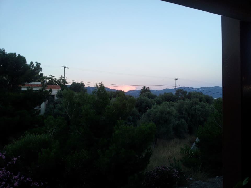 Restauranterrasse Hotel Kampos Village Resort