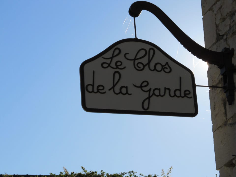 "willkommen" im Clos de la Garde B&B Le Clos de la Garde