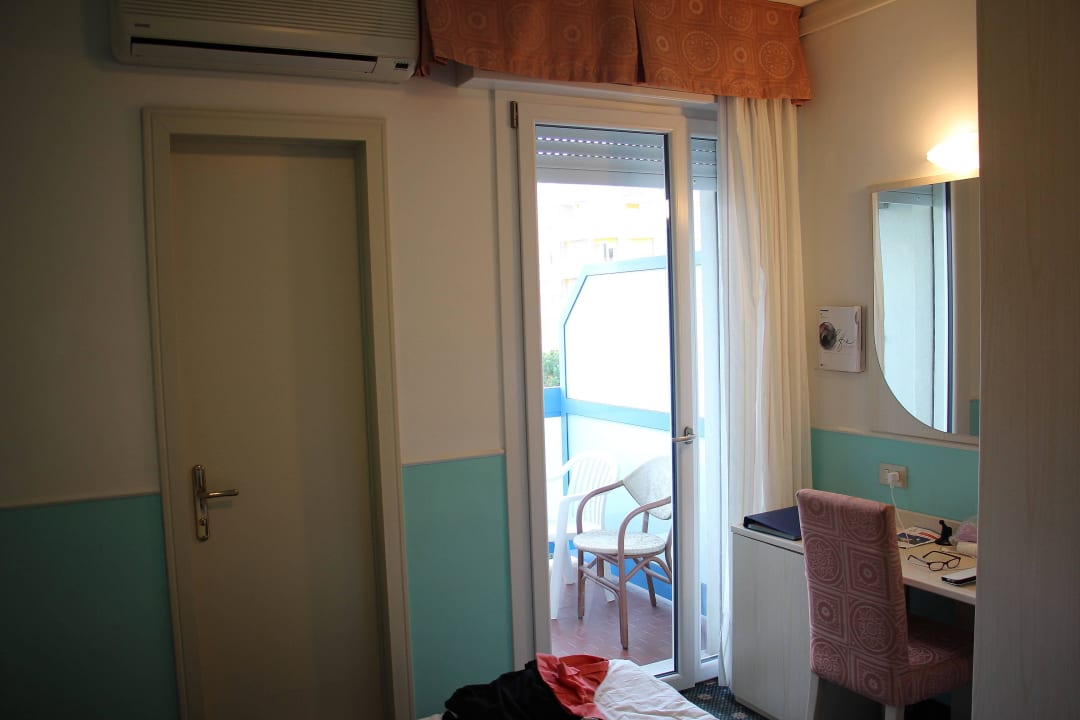 Eingang Bad, Ausgang Balkon Hotel San Michele