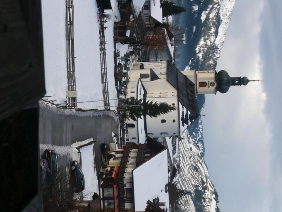 Aussicht vom Hallenbad Hotel Schwarzer Adler