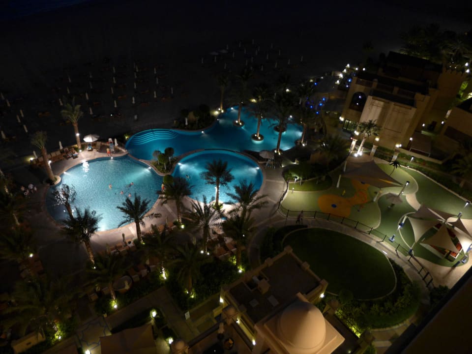 Blick vom Balkon Fairmont The Palm