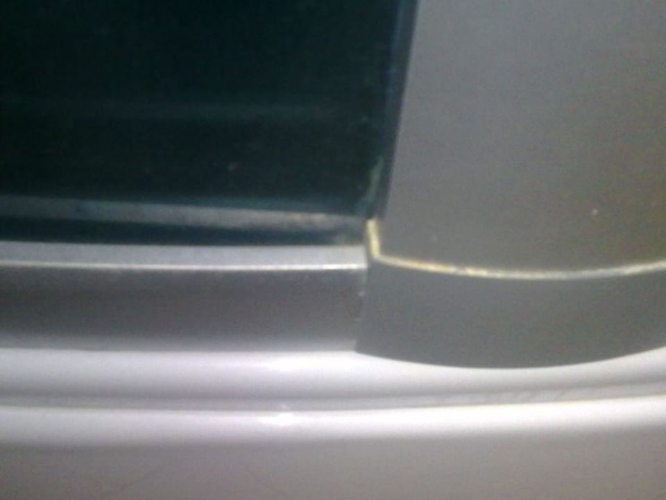 Dreck an der Duschkabine Hotel Nevada Hamburg