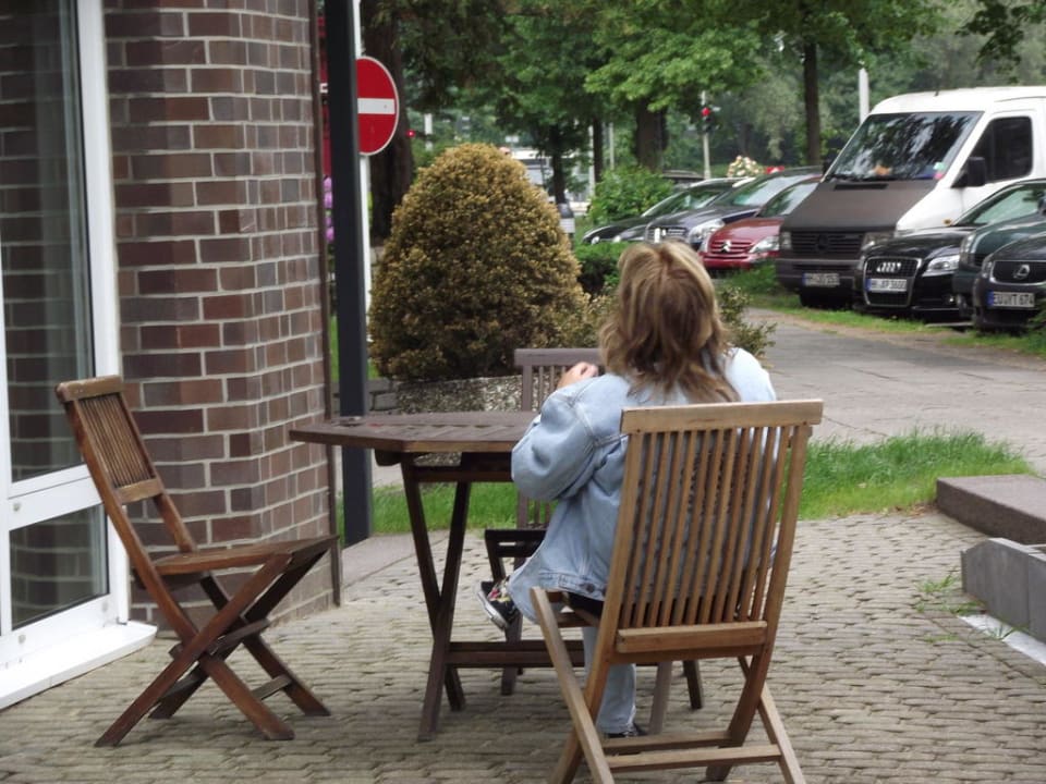 Raucherecke Crowne Plaza ® Hamburg - City Alster