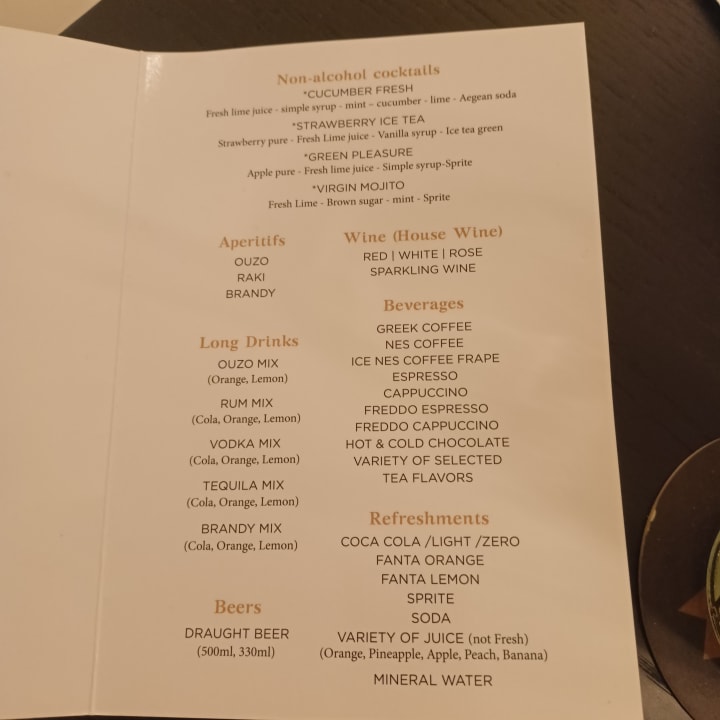 Gastro Vantaris Luxury Beach Resort