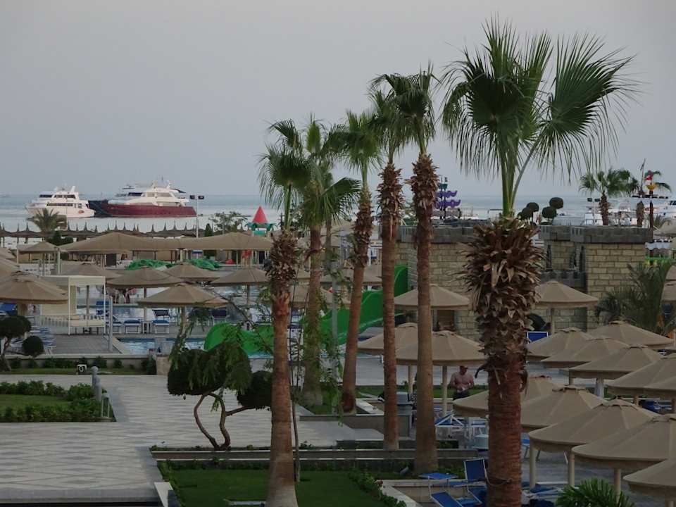 Ausblick Pickalbatros White Beach Resort - Hurghada
