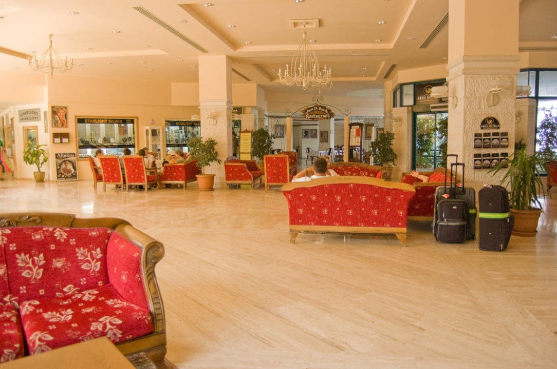 Lobby Aska Hotel Just in Beach