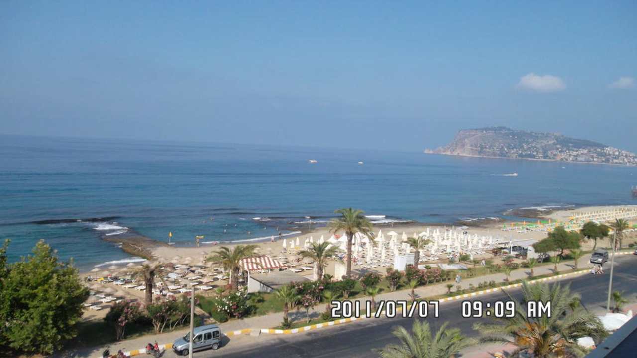 Вид с ресторана Hotel Emir Fosse Beach