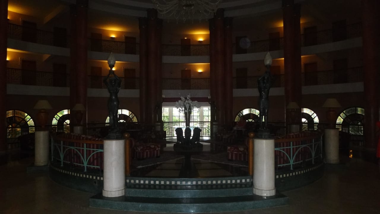 Lobby proti vstupu Agadir Beach Club Hotel