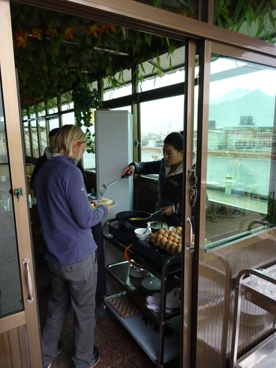 Frühstück Lhasa Yak Hotel