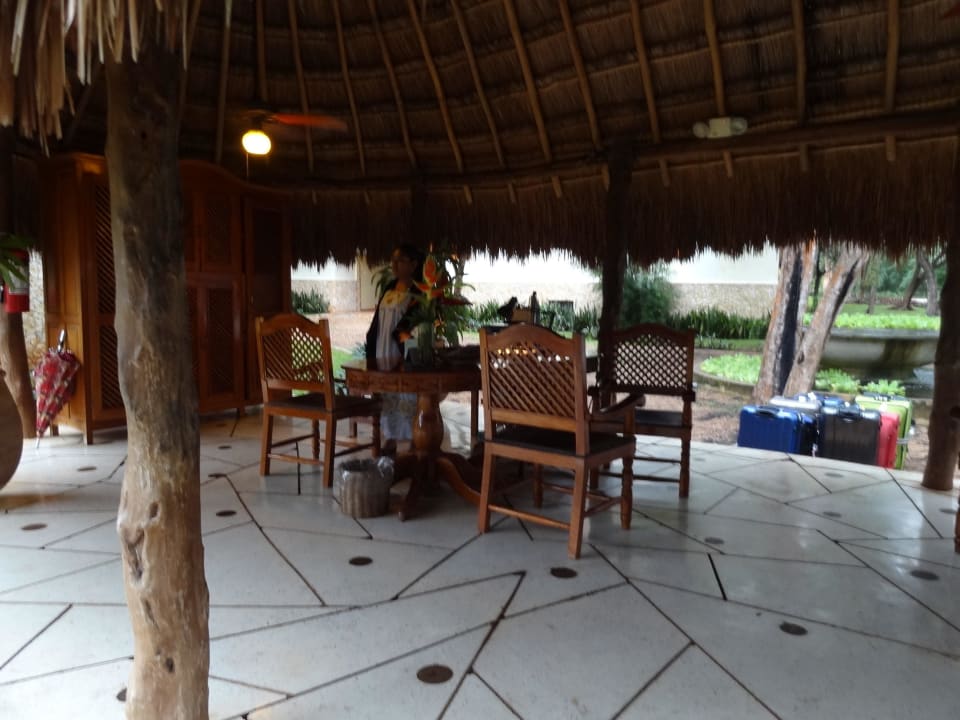 Réception Hotel The Lodge at Uxmal