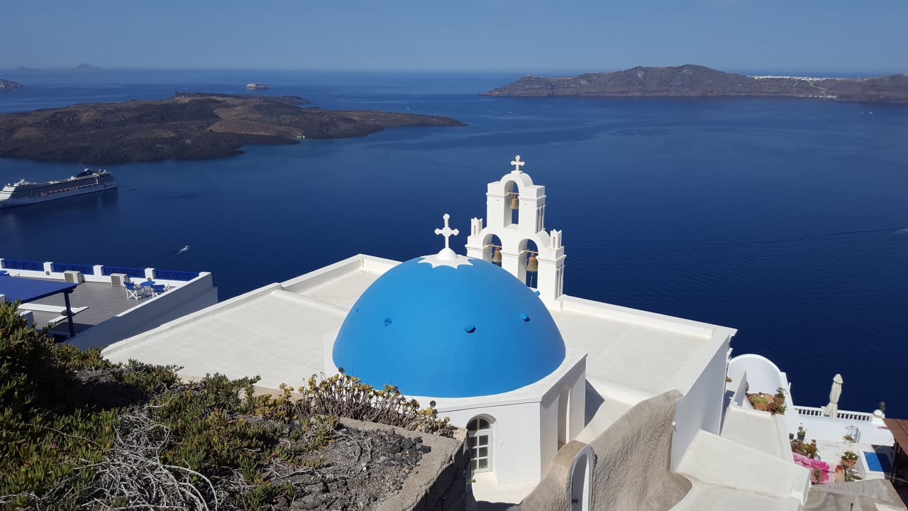 Ausblick Hotel Agali Houses