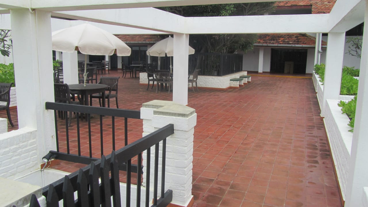 Die "High Terrasse" vom Hotel Club Hotel Dolphin