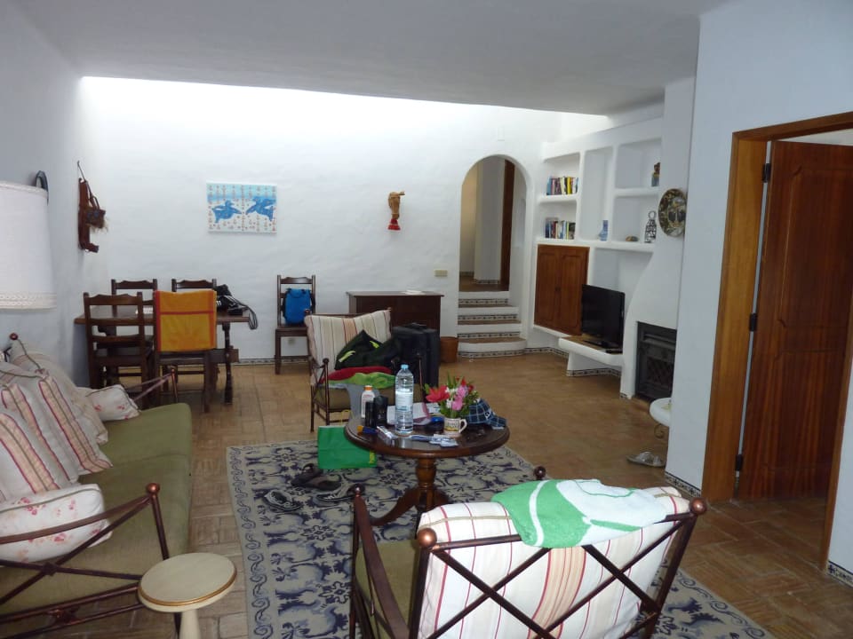 Wohnzimmer Bungalow Algar Seco Parque