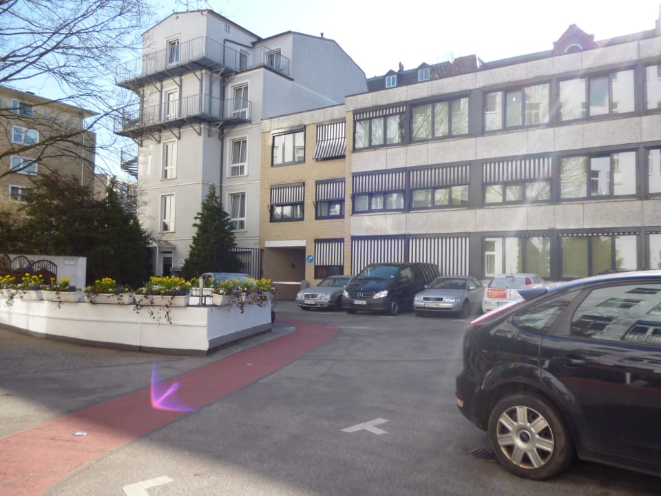 Innenhof Haus Hohenfelde Relexa Hotel Bellevue Hamburg