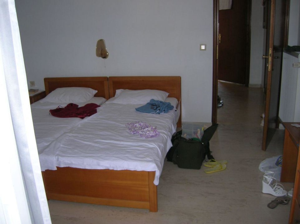 Eines der beiden Schlafzimmer Haus Despina