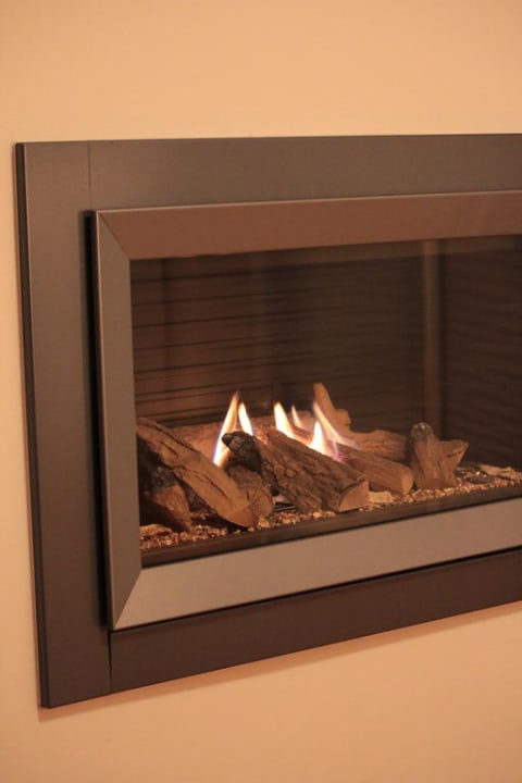 Kamin im Zimmer Das Ahlbeck Hotel & SPA