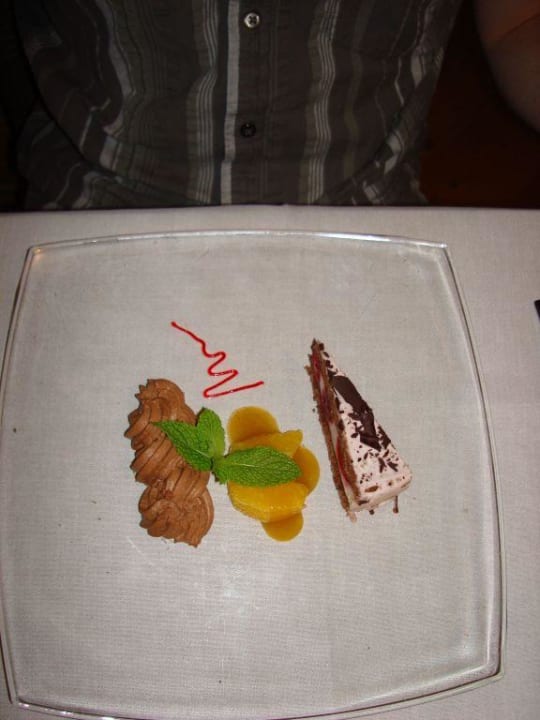 Abendessen - Dessert AQUA DOME