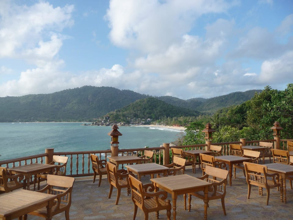 Ausblick vom Restaurant Santhiya Koh Phangan Resort & Spa