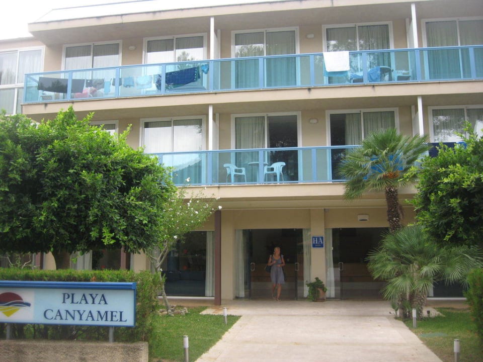 Eingangsbereich Canyamel Sun Aparthotel