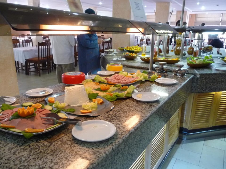 Ausschnitt vom Frühstücksbüffet Hotel Paradis Palace