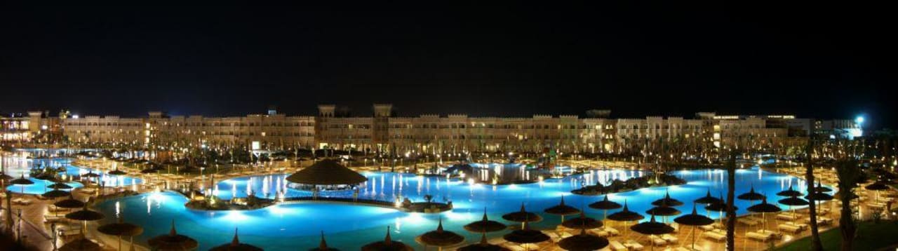 Albatros Palace bei Nacht Pickalbatros Palace Resort