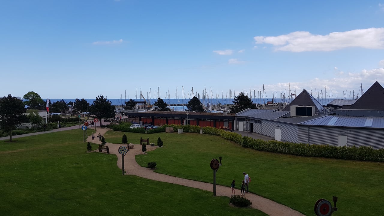 Ausblick Ostseehotel Midgard in Damp