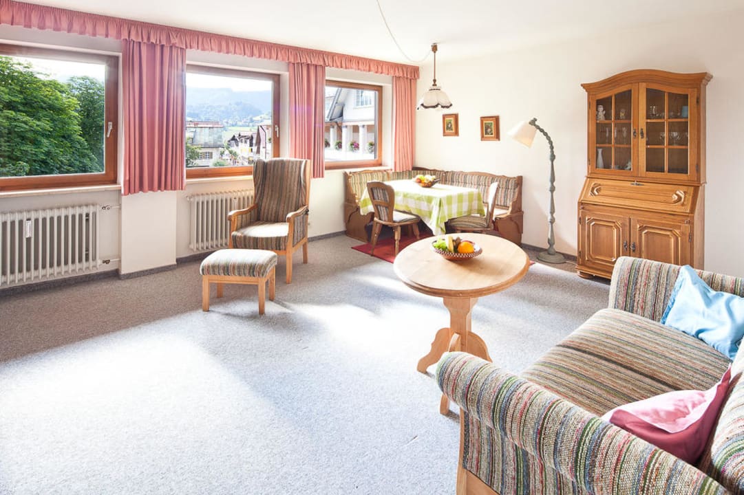 Wohnzimmer des Ferienapartments Ferienapartment Marktblick