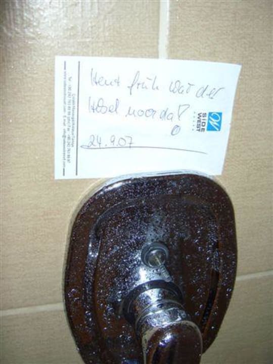 eines Tages war der Duschhebel verschwunden... FUN&SUN Smart Hane Sun Hotel