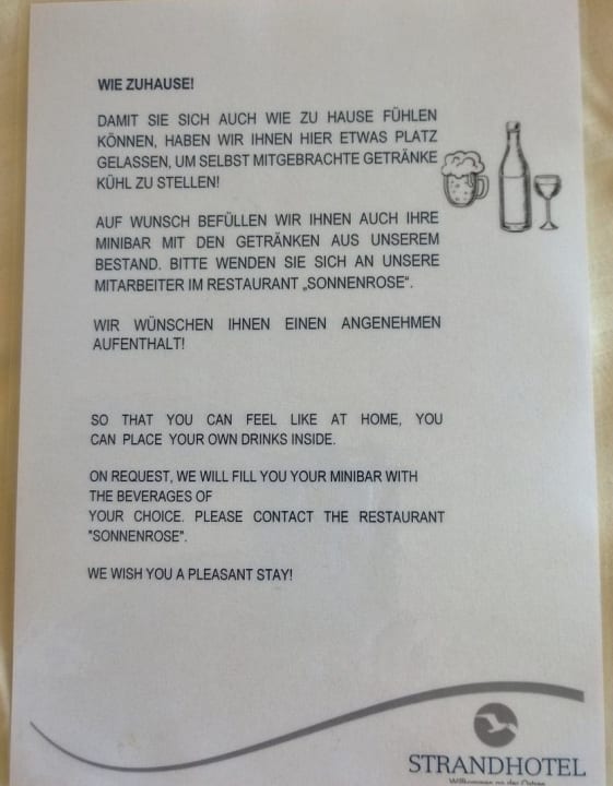 Eine gute Idee! Strandhotel Weissenhäuser Strand