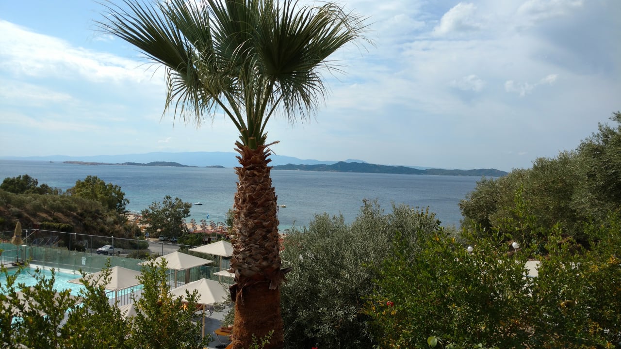 Gartenanlage Akrathos Beach Hotel