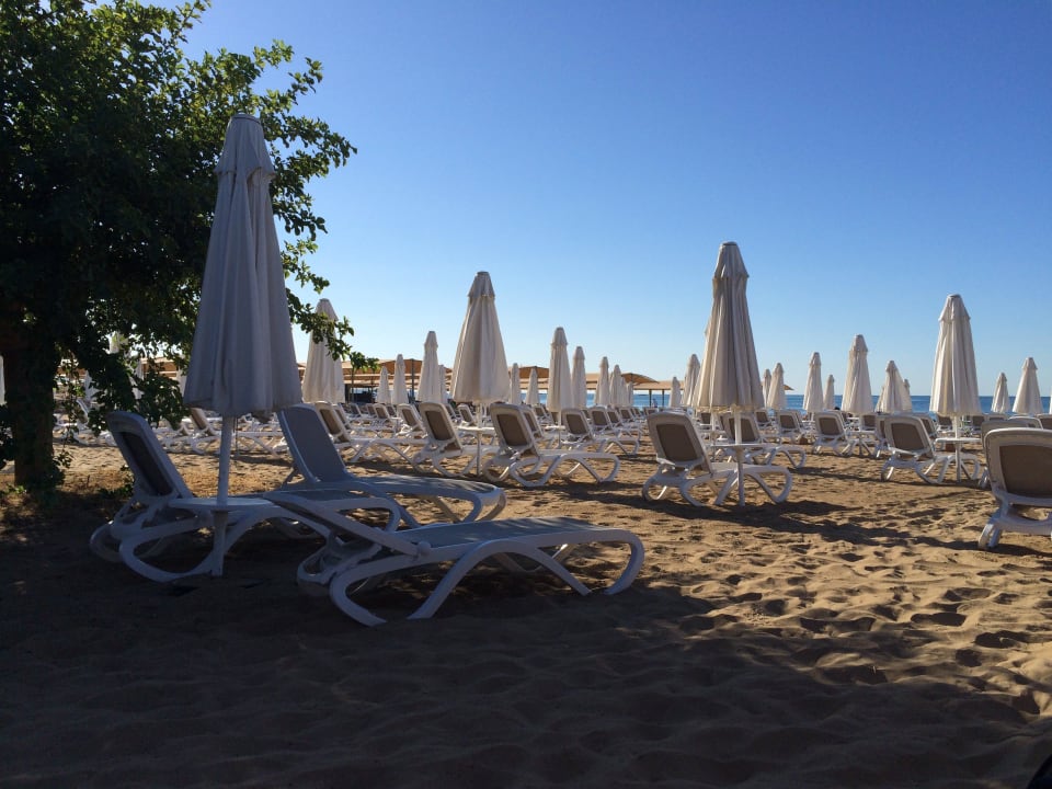 Blick auf den Nachbarstrand Aydinbey Kings Palace & Spa