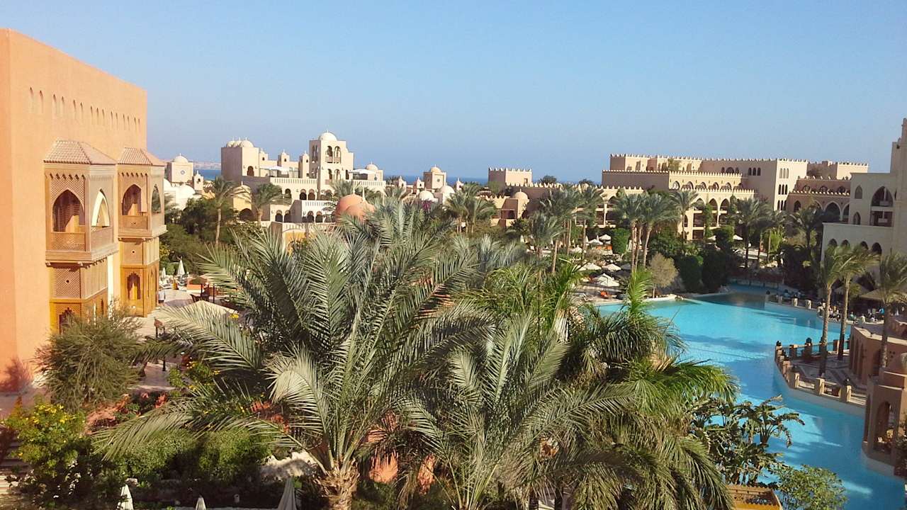 Balkonausblick Zimmer 4403 Makadi Palace