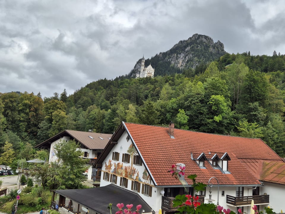 Ausblick Hotel Alpenstuben