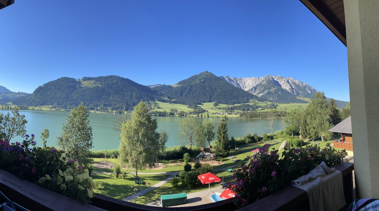 Ausblick Hotel Bellevue am See