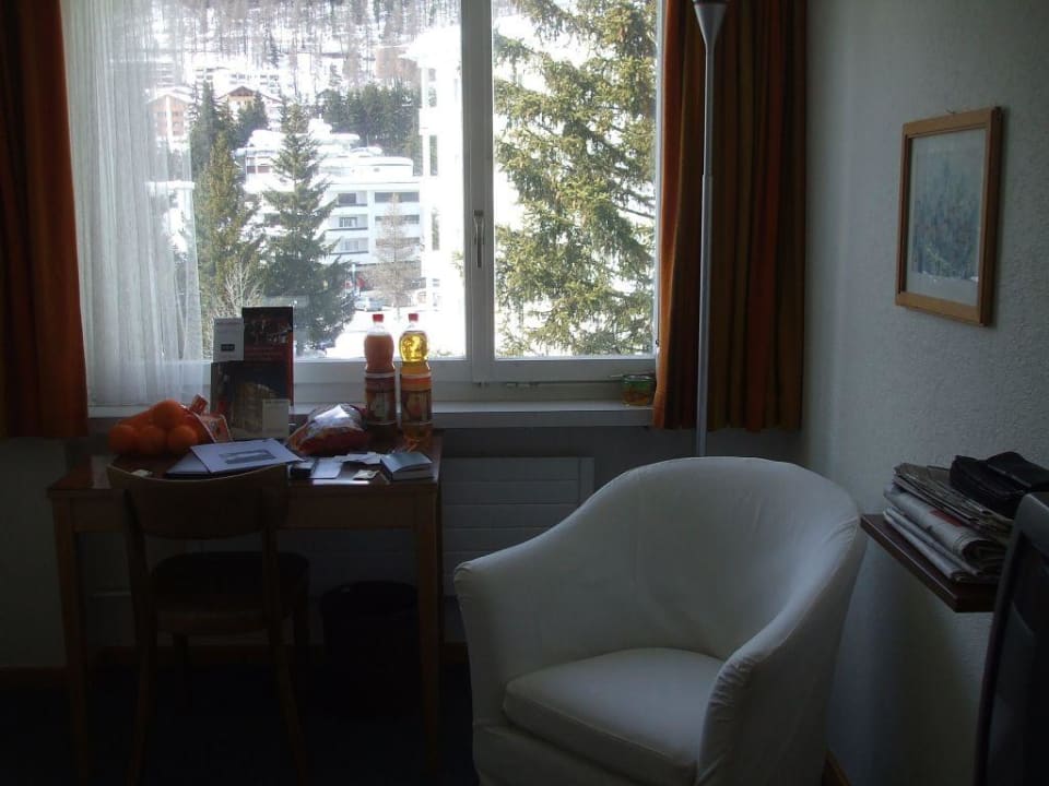 Ausschnitt vom Einzelzimmer 259 im Laudinella Hotel Laudinella