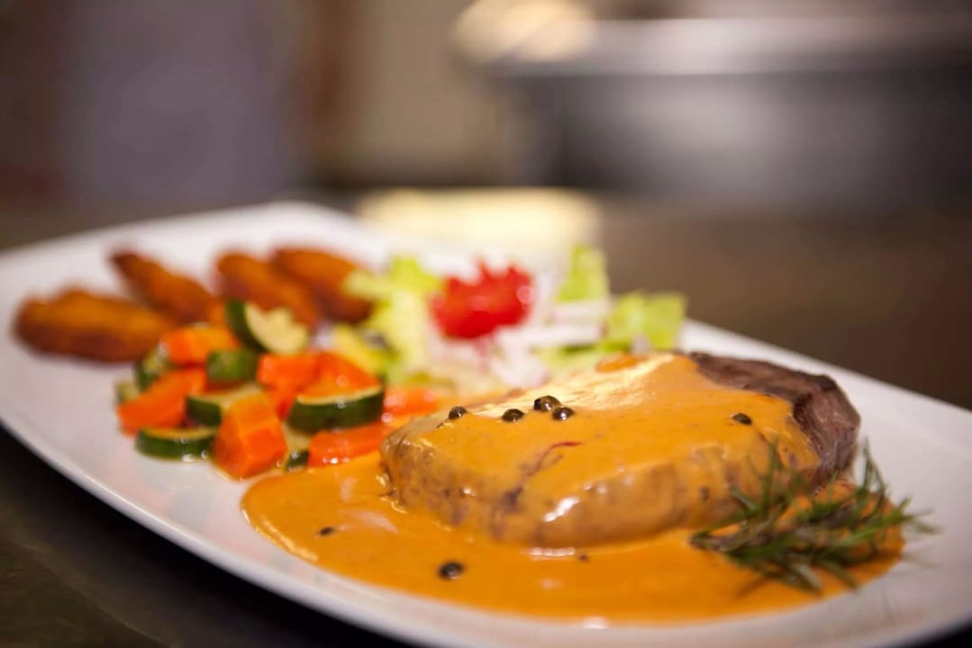 Pfeffersteak / Filetto al pepe Hotel Zum Hasen