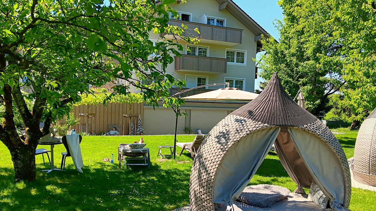 Gartenanlage Ihr Boutique I Glück´s Hotel Fichtenwald