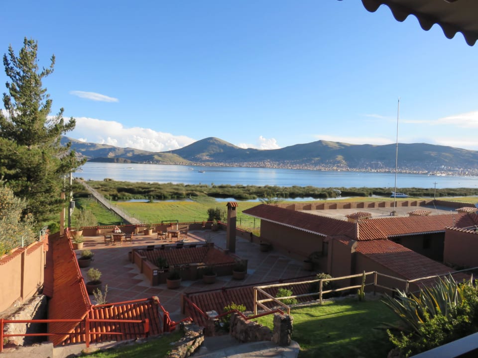 Zum See und Privatsteg Hotel Casa Andina Private Collection Puno