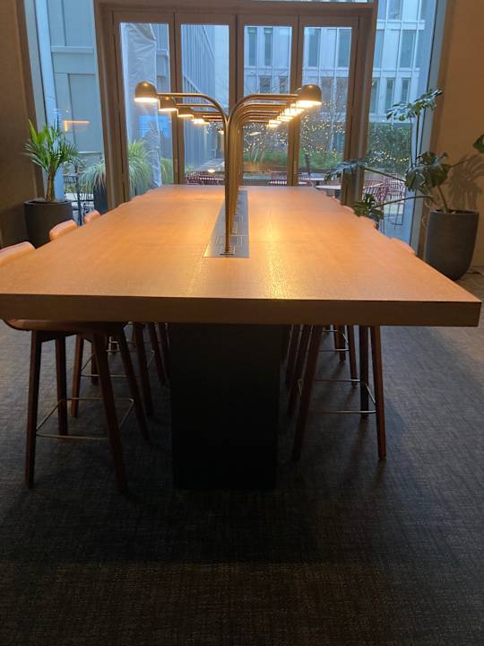 Lobby b'mine Hotel Frankfurt Airport