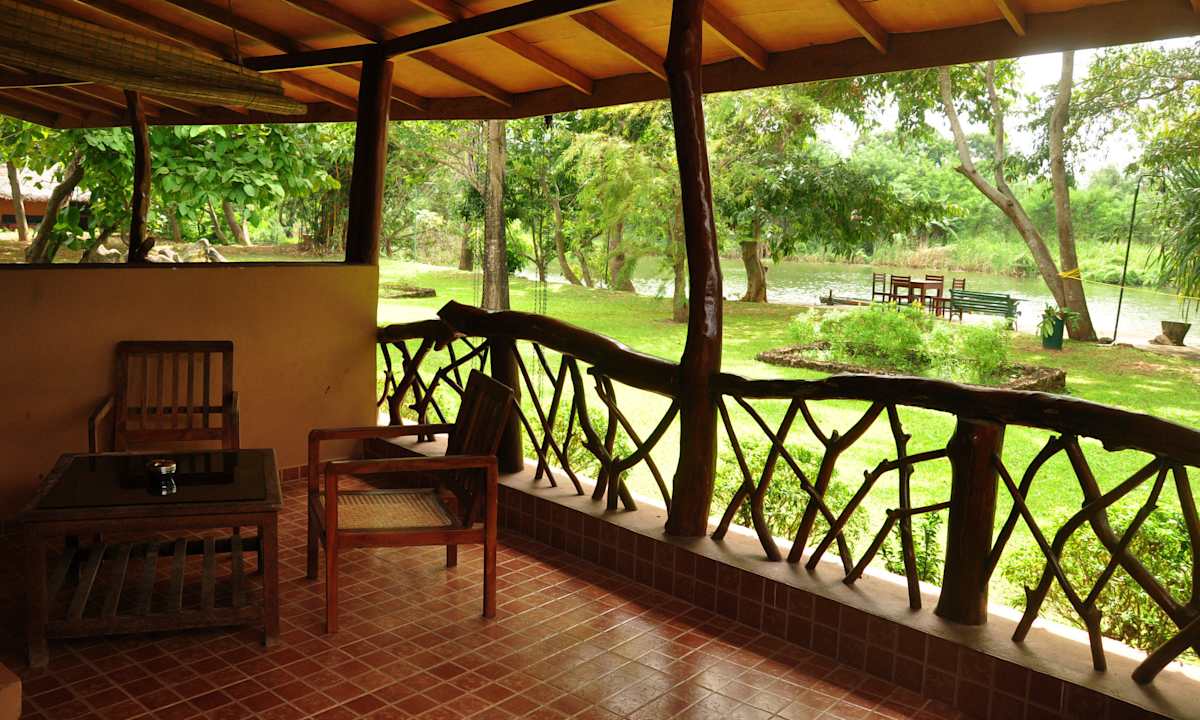 BALCONY FOR DELUXE STANDERD ROOM  Pension MPS Village