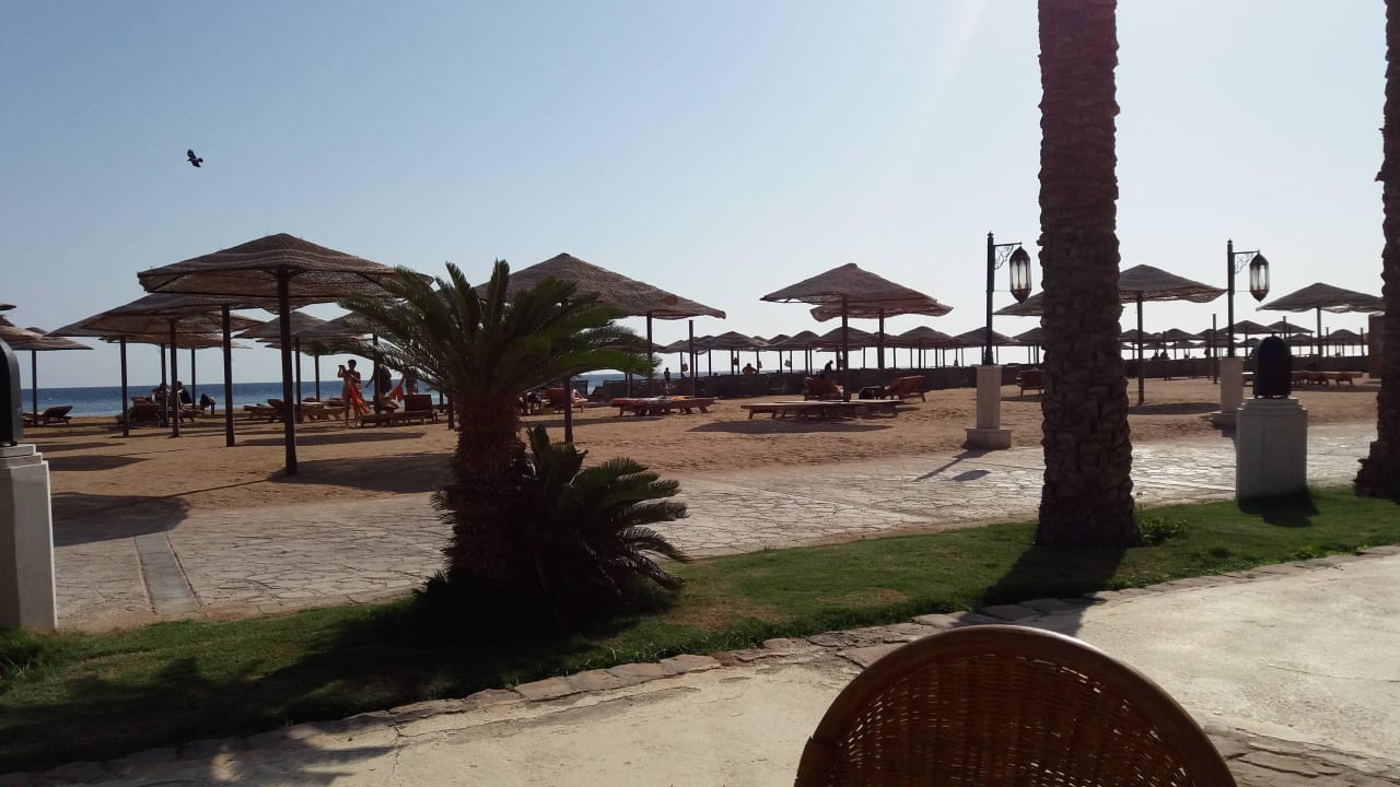 Aussicht beim Frühstück Grand Makadi